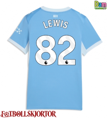 Manchester City Rico Lewis #82 Hemmatröja Dam 2026-27 Kortärmad